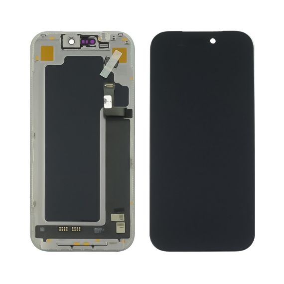 Дисплей для Apple iPhone 17 Pro з чорним тачскрином 120Hz GXQC-Super OLED SOFT Service Pack фото 1. Complektuha