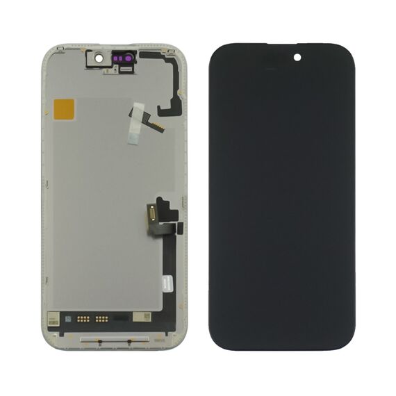 Дисплей для Apple iPhone 17 з чорним тачскрином 120Hz GXQC-Super OLED SOFT Service Pack фото 1. Complektuha