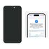 Дисплей для Apple iPhone 14 Pro Max с чёрным тачскрином 120Hz (без ошибки) JCID-OLED. Complektuha