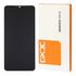 Дисплей для Samsung A127F Galaxy A12S (2021) (BOE B3 yellow flex) с чёрным тачскрином Service Pack. Complektuha