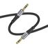 Кабель AUX Hoco  UPA26 Jack 3.5 to Jack 3.5 1m чёрний. Complektuha